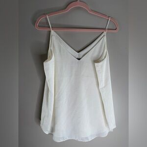 Express White V-Neck Spaghetti Strap Camisole
